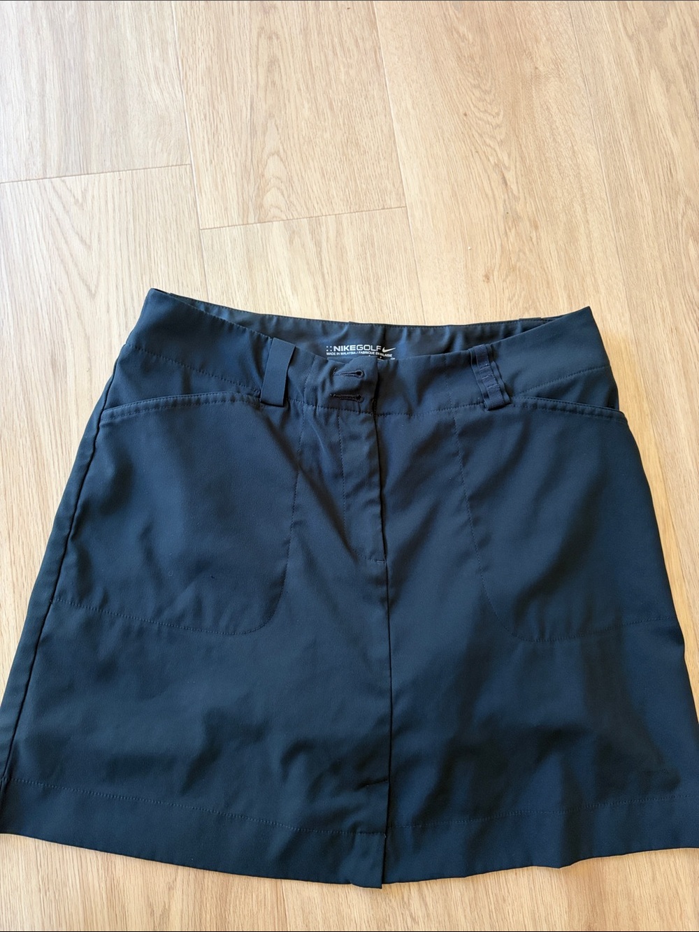 Nike Black Performance Mini Skort